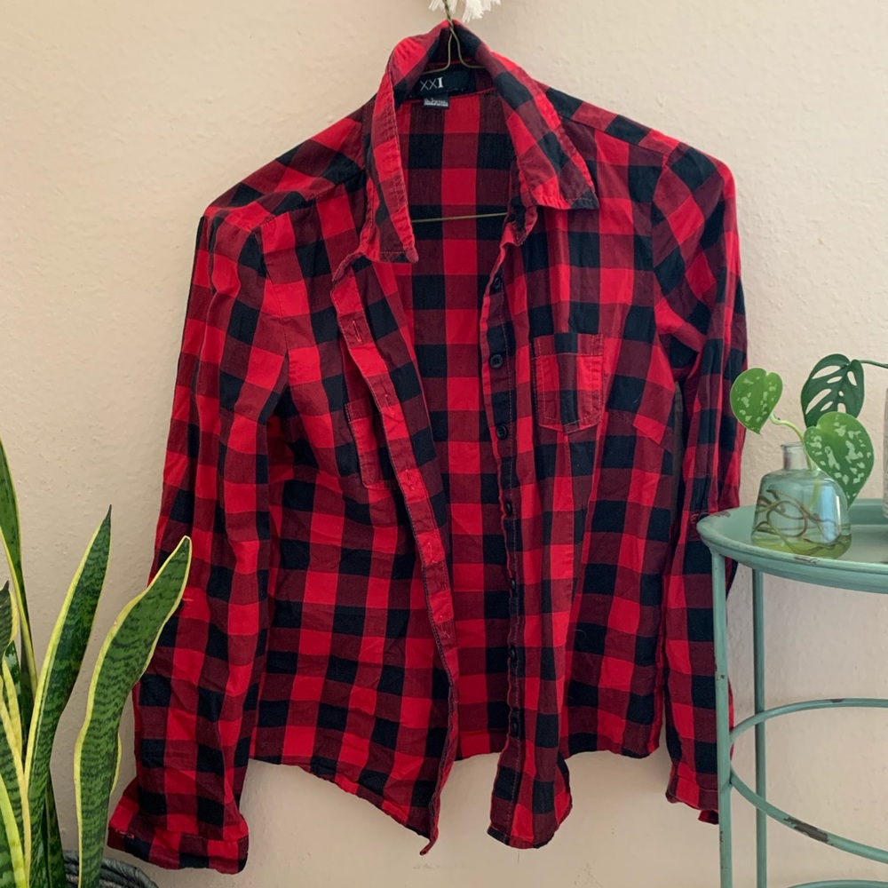 Buffalo Plaid Button Down